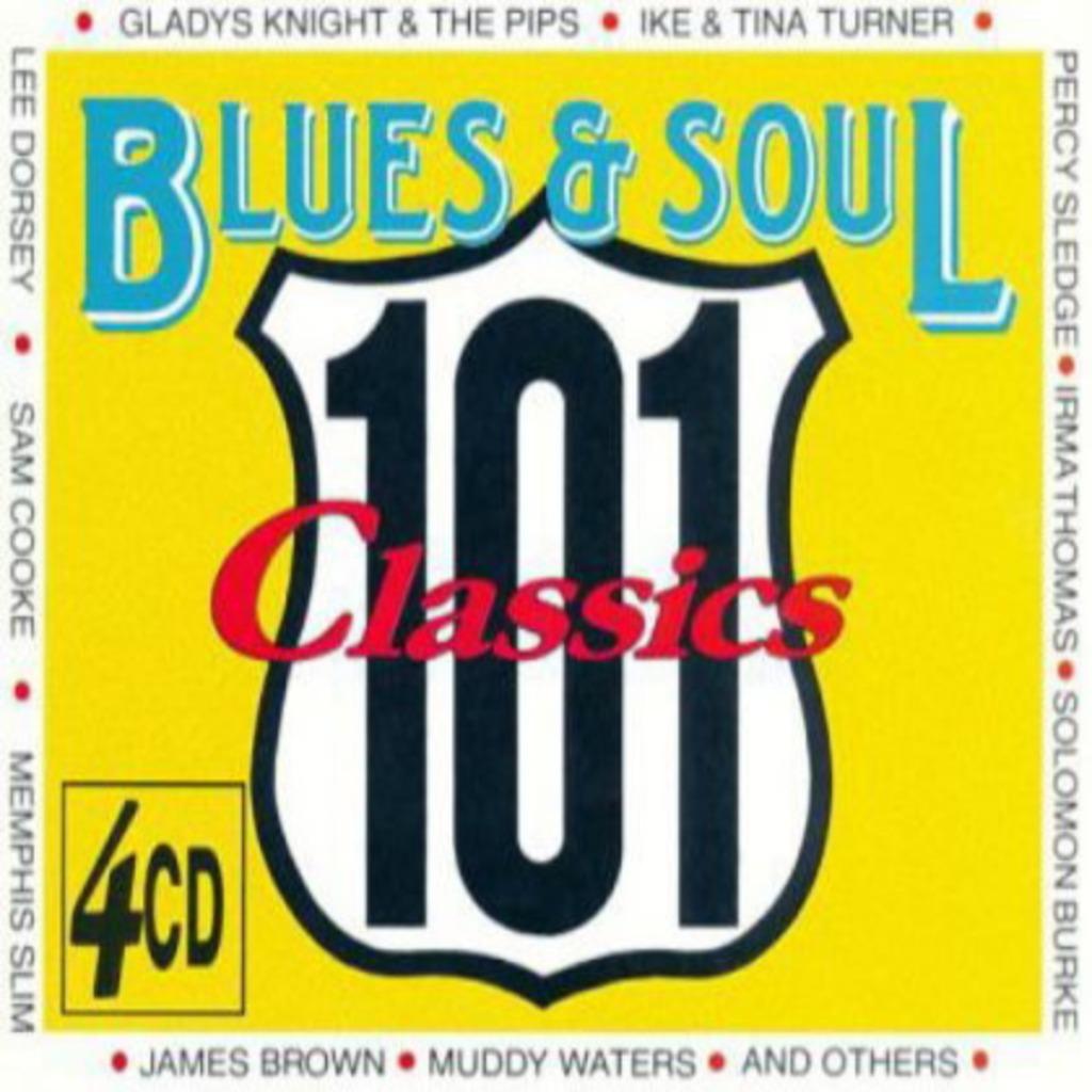 1424 - BLUES & SOUL - 101 CLASSICS - 4CD/BOX - NIEUW, CD & DVD, CD | Compilations, Neuf, dans son emballage, R&B et Soul, Envoi