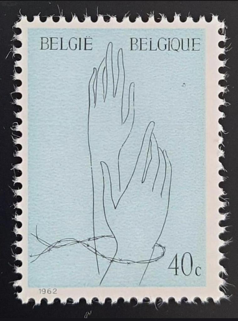 Belgique : COB 1224 ** Camps de concentration de 1962., Enlèvement ou Envoi, Non oblitéré, Neuf