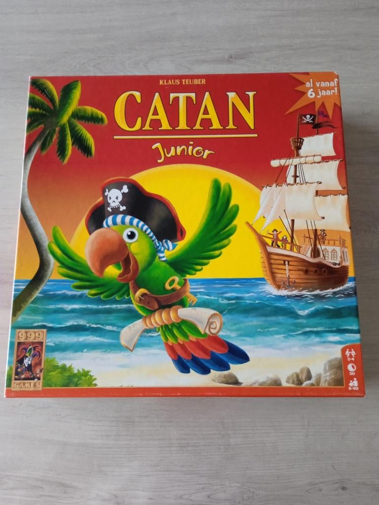 999 Games : Catan Junior, Hobby en Vrije tijd, Drie of vier spelers, Ophalen, Zo goed als nieuw, 999 Games