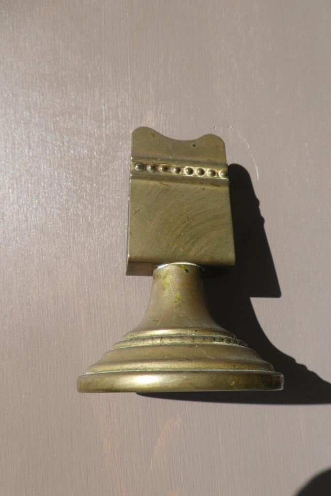 Ancien Porte Serviette de Table, Antiquités & Art, Enlèvement, Bronze