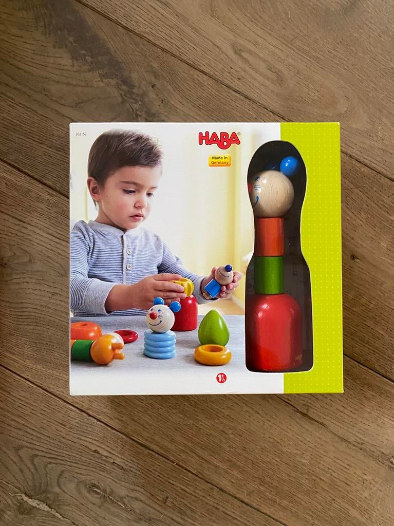 HABA houten stapelspel, Ophalen