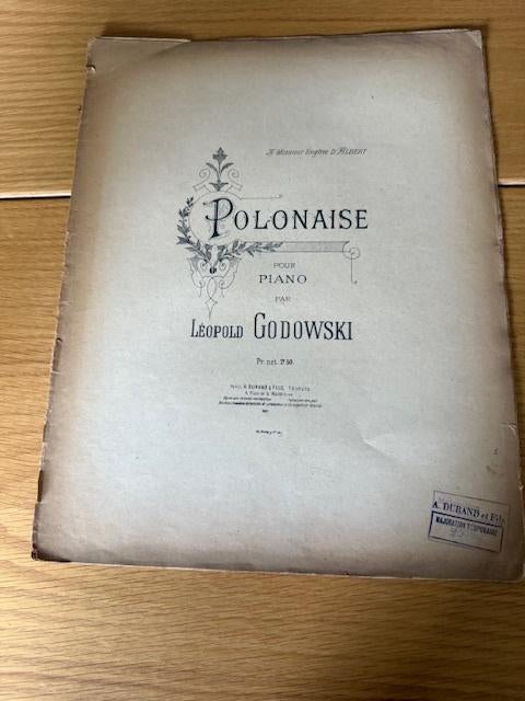 Léopold Godowsky — Polonaise, Enlèvement ou Envoi, Artiste ou Compositeur, Classique, Utilisé