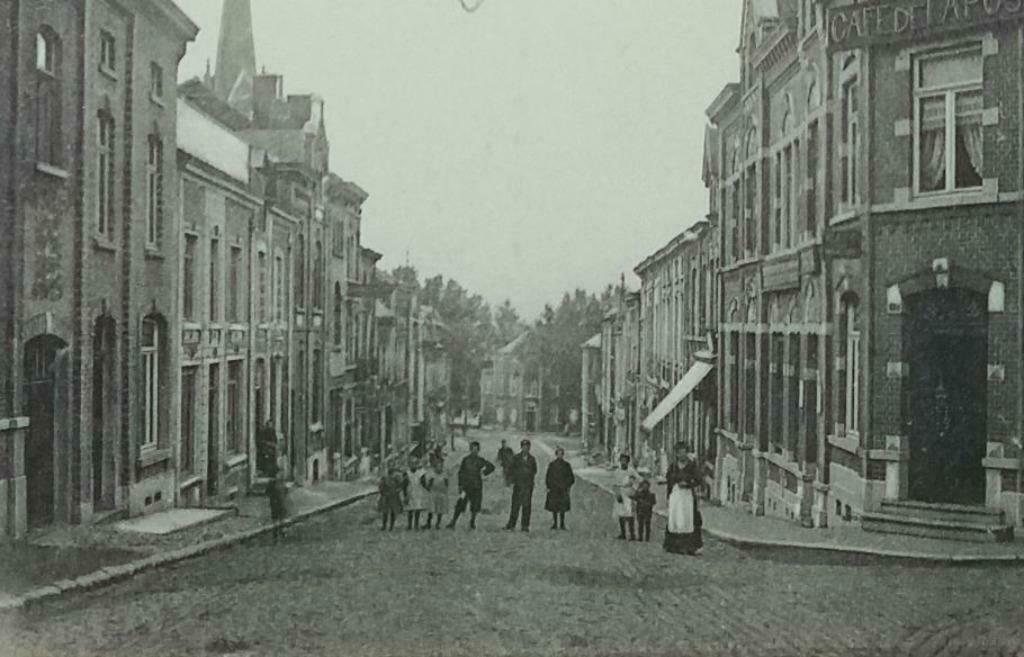 Postkaart Couillet - Rue de Villers, Ophalen of Verzenden, Ongelopen, Henegouwen
