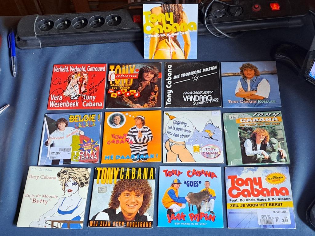 Tony cabana cd singles, Ophalen of Verzenden