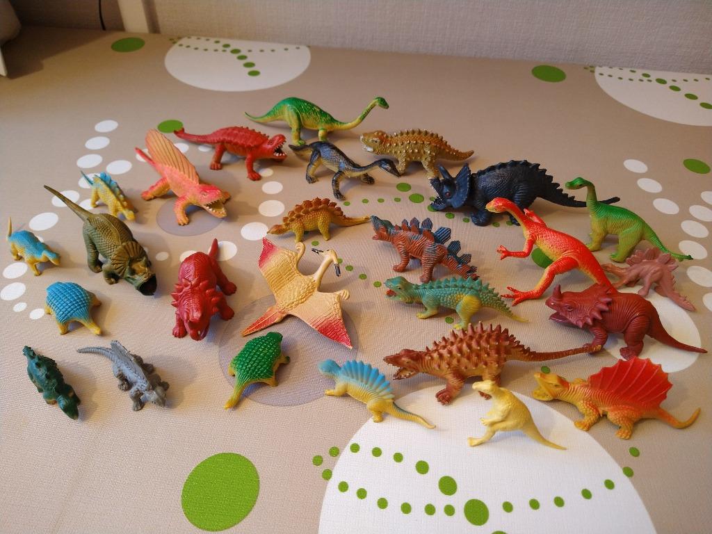 Lot kleine dino's - dinosaurussen, Enlèvement