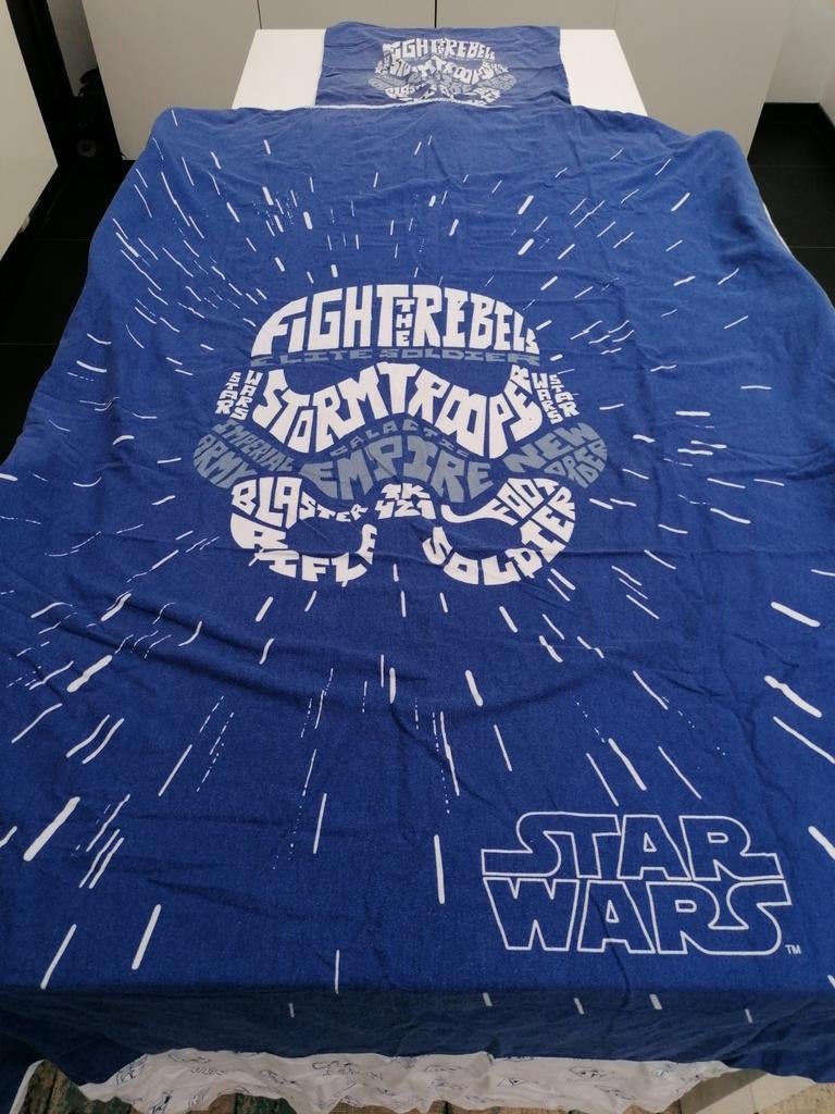 Housse de couette et taie d'oreiller STAR WARS, Enlèvement ou Envoi, Comme neuf