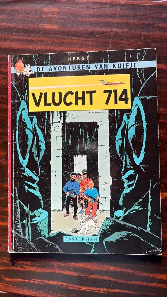 De Avonturen van Kuifje - Vlucht 714, Boeken, Eén stripboek, Ophalen of Verzenden, Gelezen