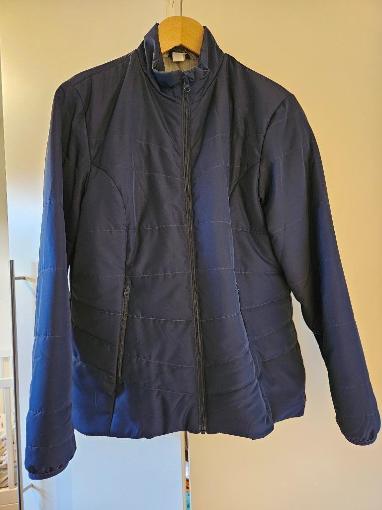 Lichte jas decathlon maat XL, Kleding | Heren, Ophalen, Blauw, Maat 56/58 (XL), Zo goed als nieuw