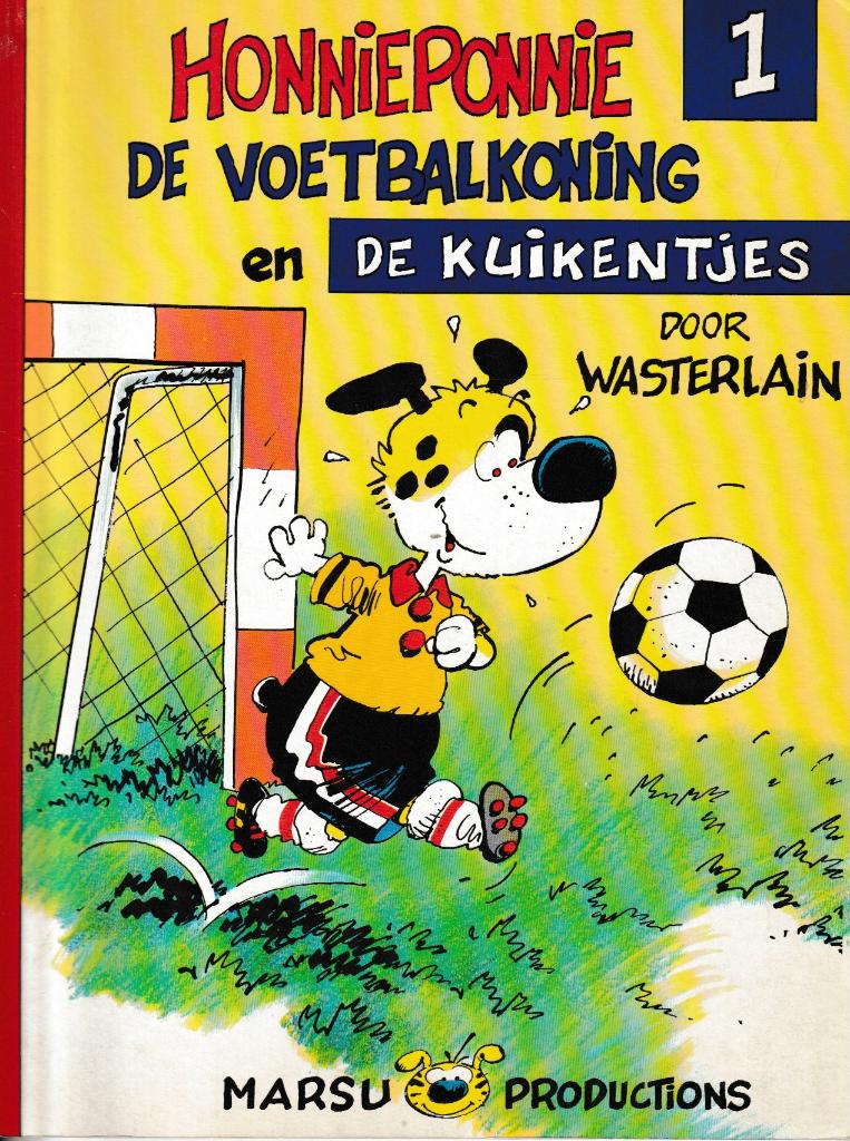 Twee strips - Honnieponnie de voetbalkoning -volledige reeks, Verzenden