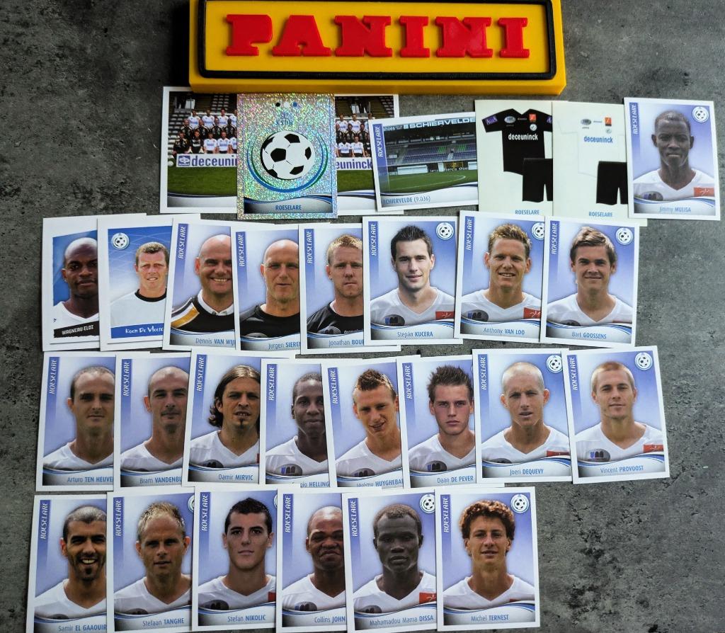 29X AUTOCOLLANTS PANINI FOOTBALL 2010 : ROESELARE, Envoi, Neuf
