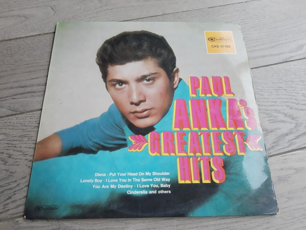 Lp : Paul Anka's Greatest hits, Ophalen of Verzenden, Zo goed als nieuw