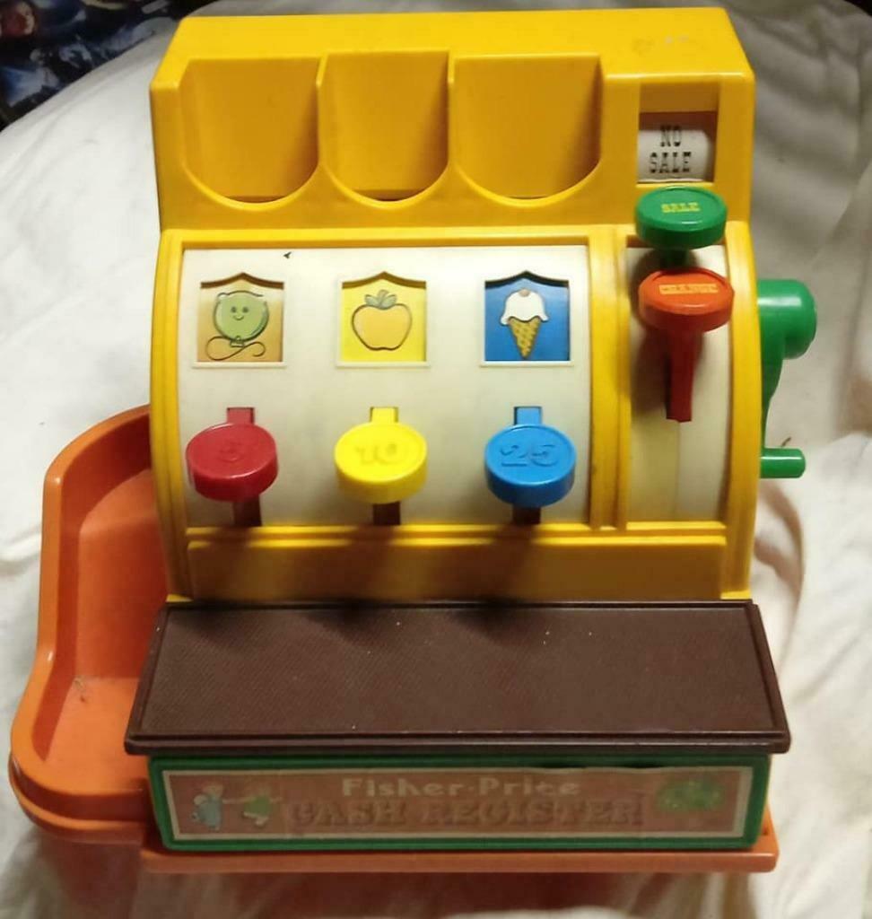 fisher price cash register, Kinderen en Baby's, Speelgoed | Fisher-Price, Ophalen of Verzenden, Zo goed als nieuw