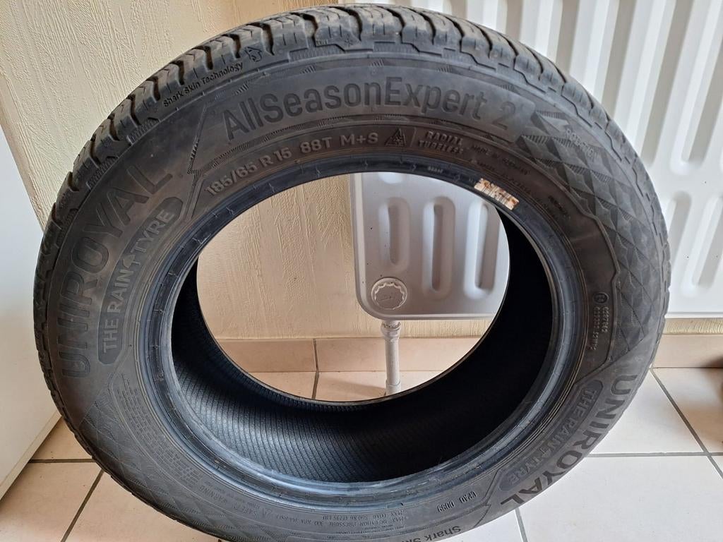 Uniroyal allseason expert 2 band, 185/65 R15, Ophalen, Gebruikt
