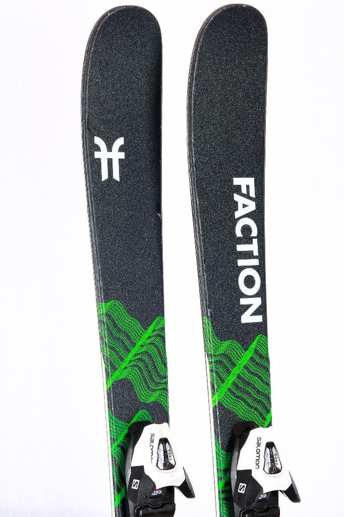 133 kinder ski's FACTION PRODIGY 0.0 2022, freestyle, Sport en Fitness, Skiën en Langlaufen, Gebruikt, 100 tot 140 cm, Carve, Salomon
