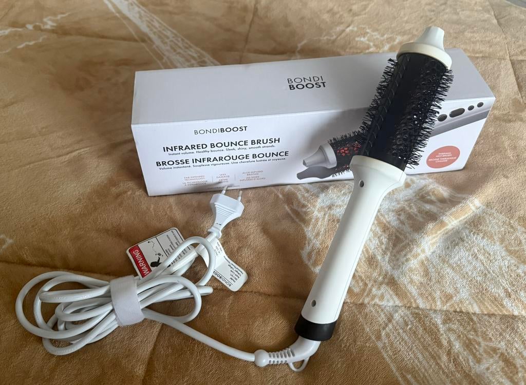 Brosse chauffante BondiBoost Infrared Bounce Brush, Electroménager, Enlèvement ou Envoi, Comme neuf