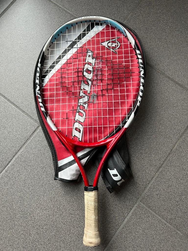 Duplon tennisracket, Ophalen, Gebruikt, Racket, Dunlop
