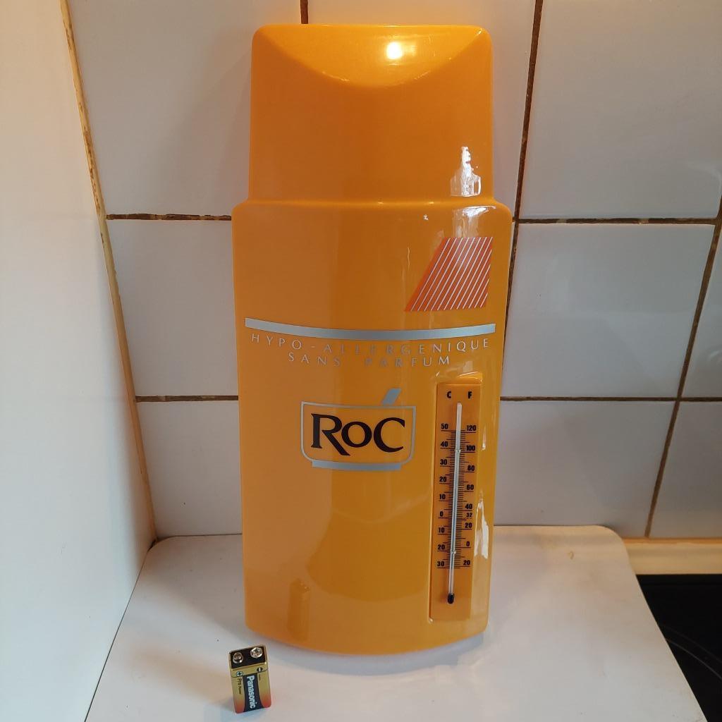 THERMOMETRE PLASTIQUE ROC PRODUIT COSMETIQUE PROTECTION UV, Enlèvement, Utilisé, Ustensile