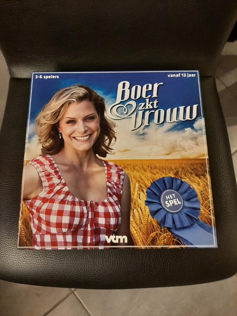 Gezelschapsspel Boer zoekt vrouw, Hobby en Vrije tijd, Ophalen, Zo goed als nieuw
