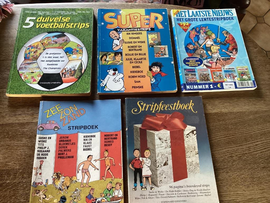 Vakantieboeken, Meerdere stripboeken, Ophalen, Gelezen