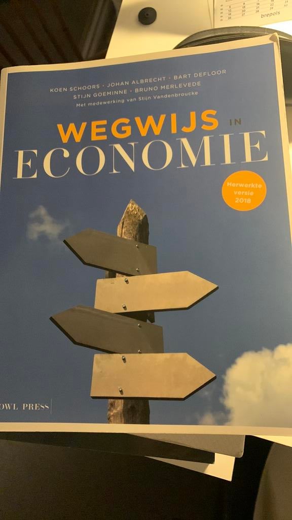 Wegwijs in economie, Boeken, Ophalen of Verzenden, Nieuw