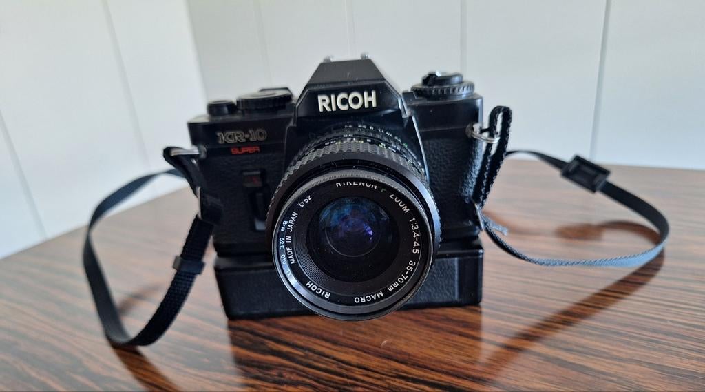 Vintage fotocamera foto camera Ricoh KR10 super, Enlèvement ou Envoi, Utilisé