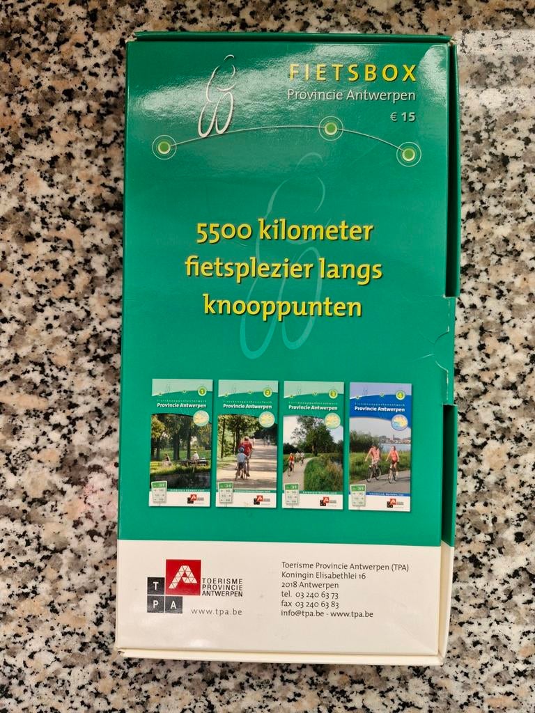 Fietsbox provincie Antwerpen, Ophalen of Verzenden, Zo goed als nieuw, Geschikt voor kinderen