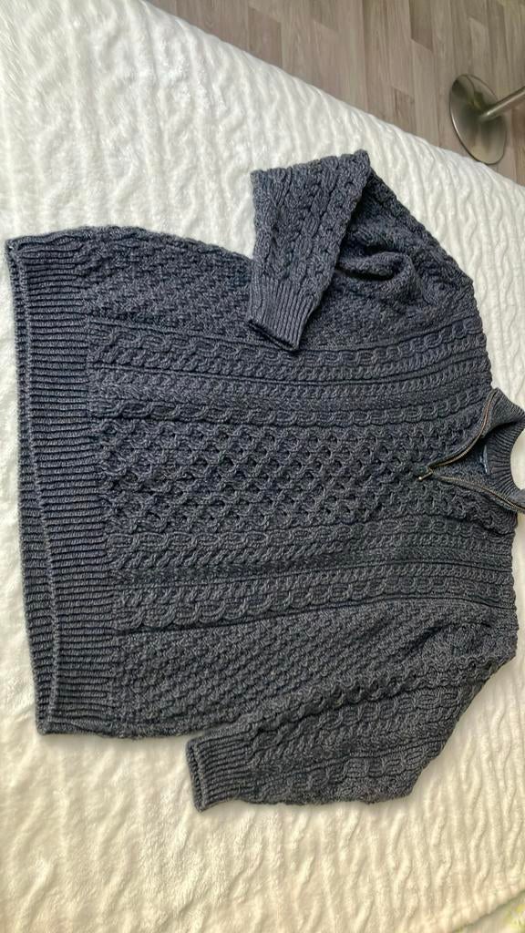 Herentrui Aran 100 % merino wol Large, Vêtements | Hommes, Pulls & Vestes, Neuf, Taille 52/54 (L), Gris, Enlèvement ou Envoi