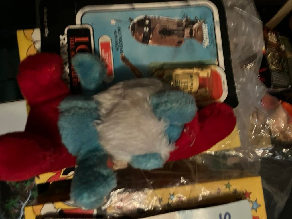 Petite peluche grand schtroumpf