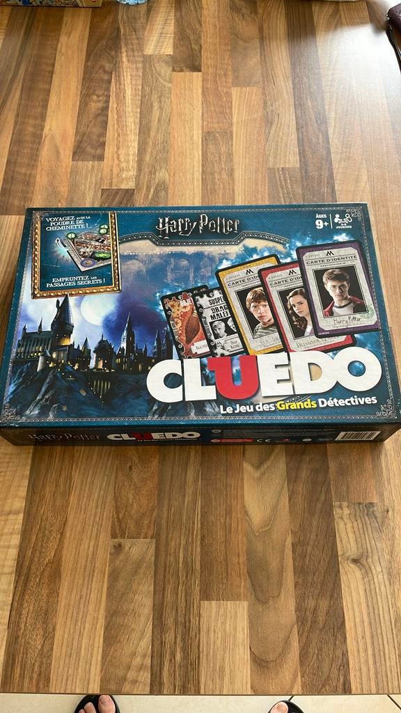 Jeu de société - CLUEDO HARRY POTTER, Een of twee spelers, Ophalen of Verzenden, Zo goed als nieuw