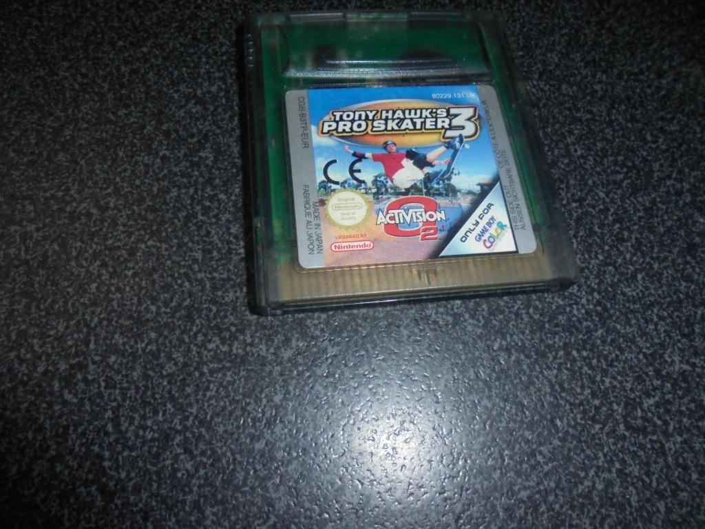 Game boy color Tony Hawk's Pro skater 3 (orig), Enlèvement ou Envoi, Utilisé, Sport