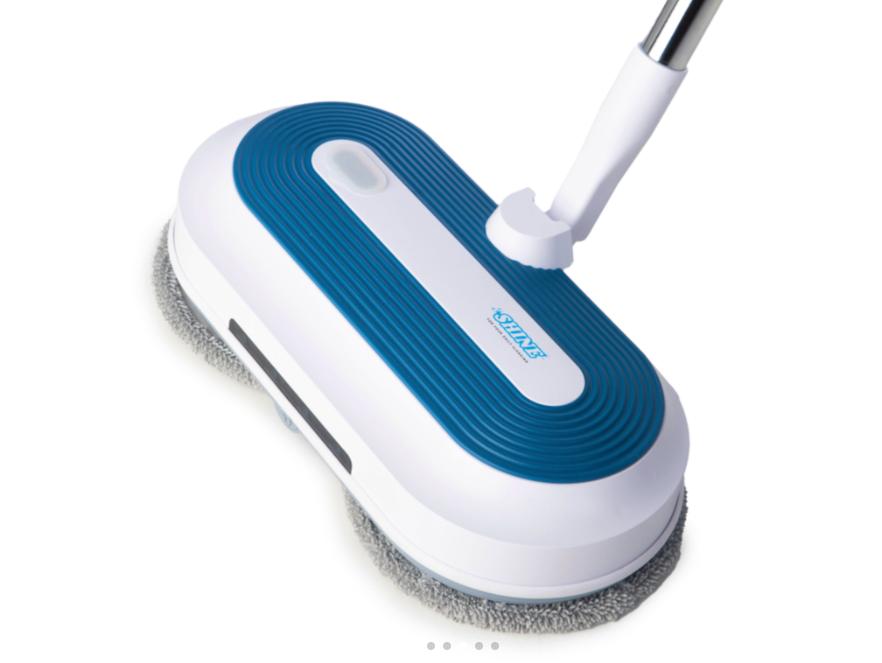 Draadloze roterende waterspray mop merk SHINE, Ophalen of Verzenden, Dweilemmer, -bak, of -wagen