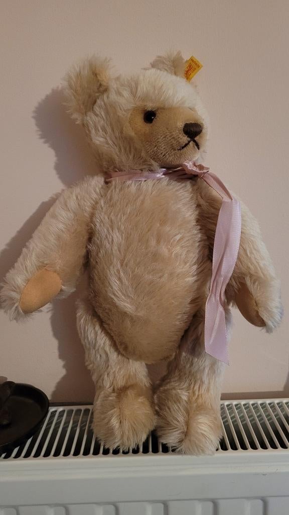 Steiff Teddy Bear 0201/41 - mohair, Enlèvement ou Envoi, Utilisé, Ours en tissus, Steiff