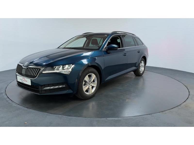 Skoda Superb III Ambition, Automaat, Cruise Control, 1984 cc, Blauw