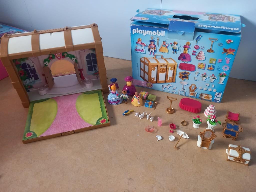 Playmobil Meeneem Prinsessenkoffer - 4249, Kinderen en Baby's, Speelgoed | Playmobil, Ophalen of Verzenden, Gebruikt, Los Playmobil