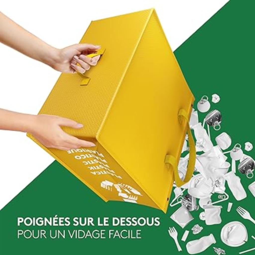 Sac de tri sélectif avec couvercle | Nouveau, Neuf, -, -, Ptms