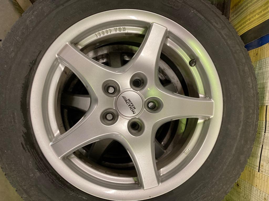 4 aluminium velgen 'Inter Action' voor Nissan (16 inch), Ophalen