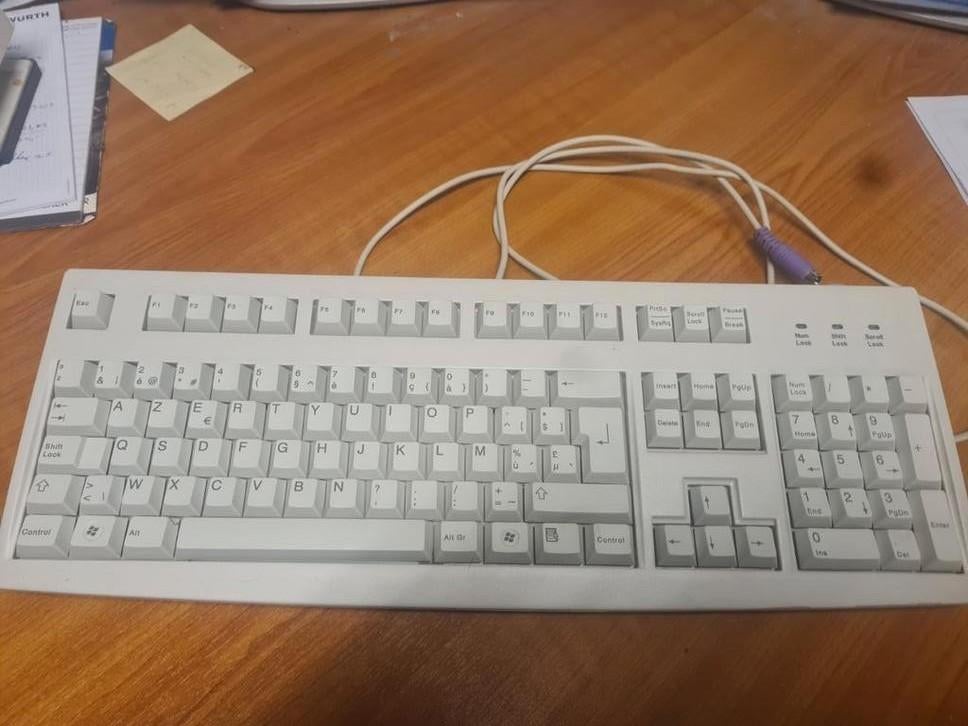 toetsenbord  cherry, Computers en Software, Toetsenborden, Ophalen, Gebruikt, Cherry, Ergonomisch