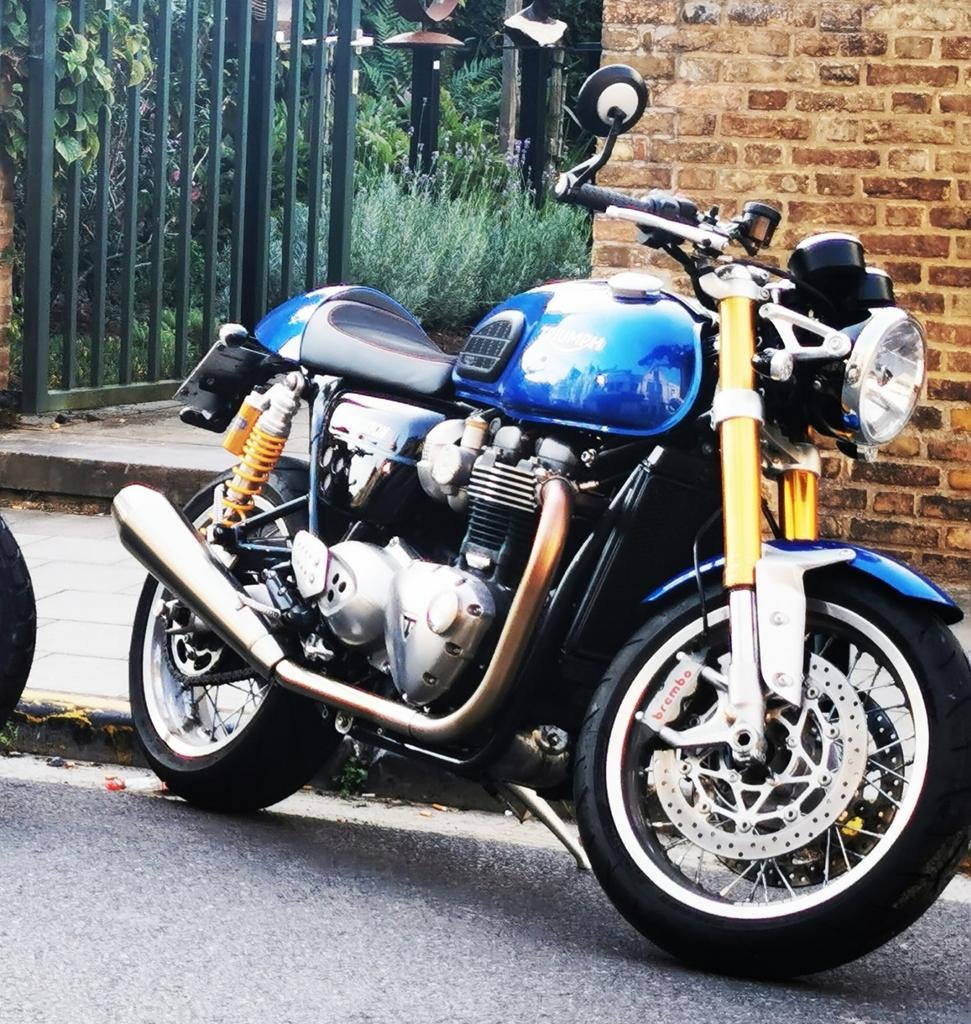 Prachtige triumph thruxton R te koop, Motoren, 2 cilinders, Motorrijbewijs A, Sport, 1200 cc