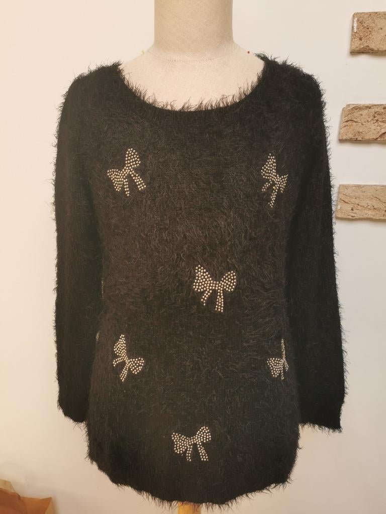 Heel mooie zwarte dames trui, Kleding | Dames, Ophalen of Verzenden, Zo goed als nieuw