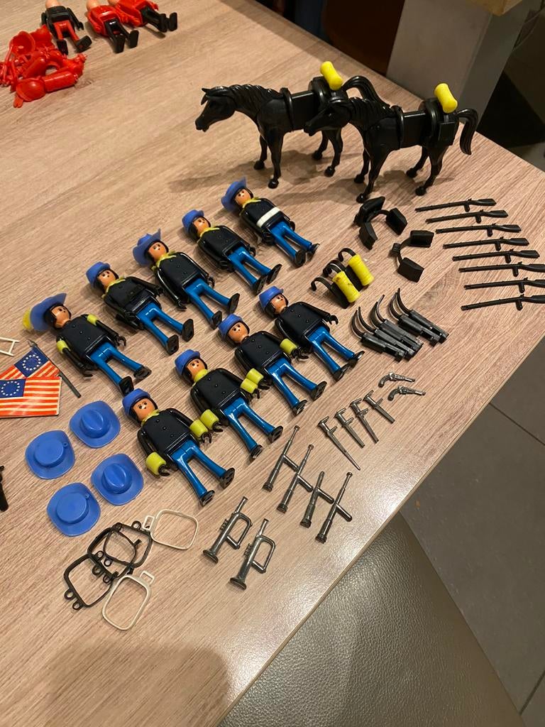 Vintage toys jaren ‘70, Playbig, voorloper van de playmobil, Ophalen, Gebruikt