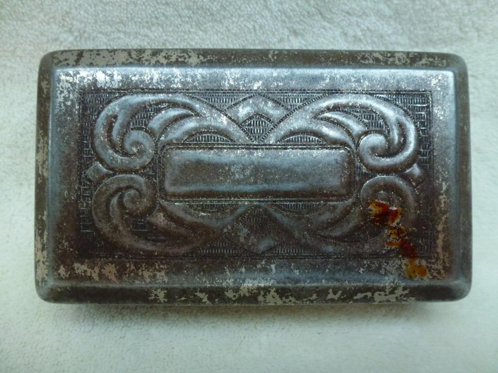 oude tabaksdoos, Ophalen of Verzenden, Gebruikt, Tabaksdoos of Verpakking