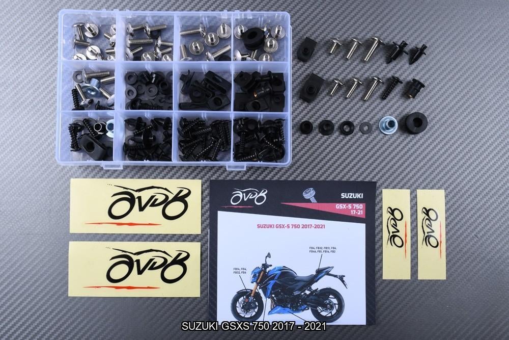 Kuip bouten set voor SUZUKI GSXS 750 2017 - 2021, Ophalen of Verzenden, Nieuw