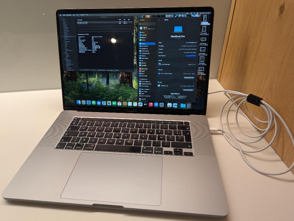 Apple Macbook Pro 16" 2019 1TB 32GB, Computers en Software, Apple Macbooks, 1 TB of meer, Gebruikt, 2 tot 3 Ghz, 32 GB