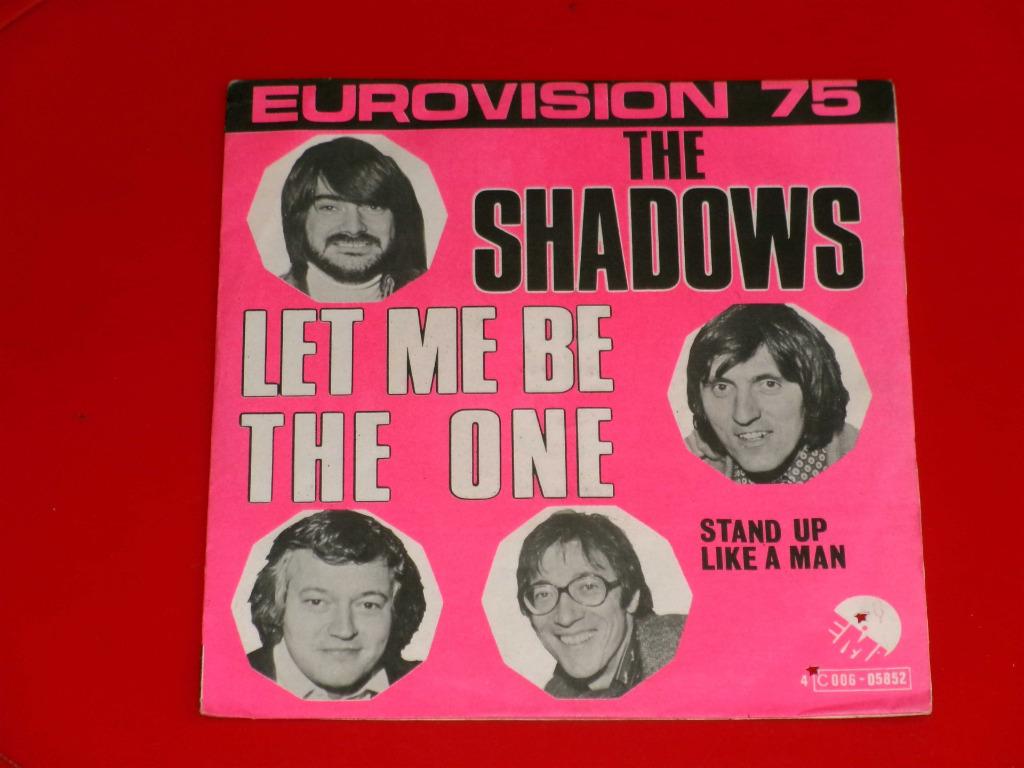 * LET ME BE THE ONE * THE SHADOWS * EUROVISION 75 *, CD & DVD, Vinyles | Autres Vinyles, Enlèvement, Utilisé, Autres formats
