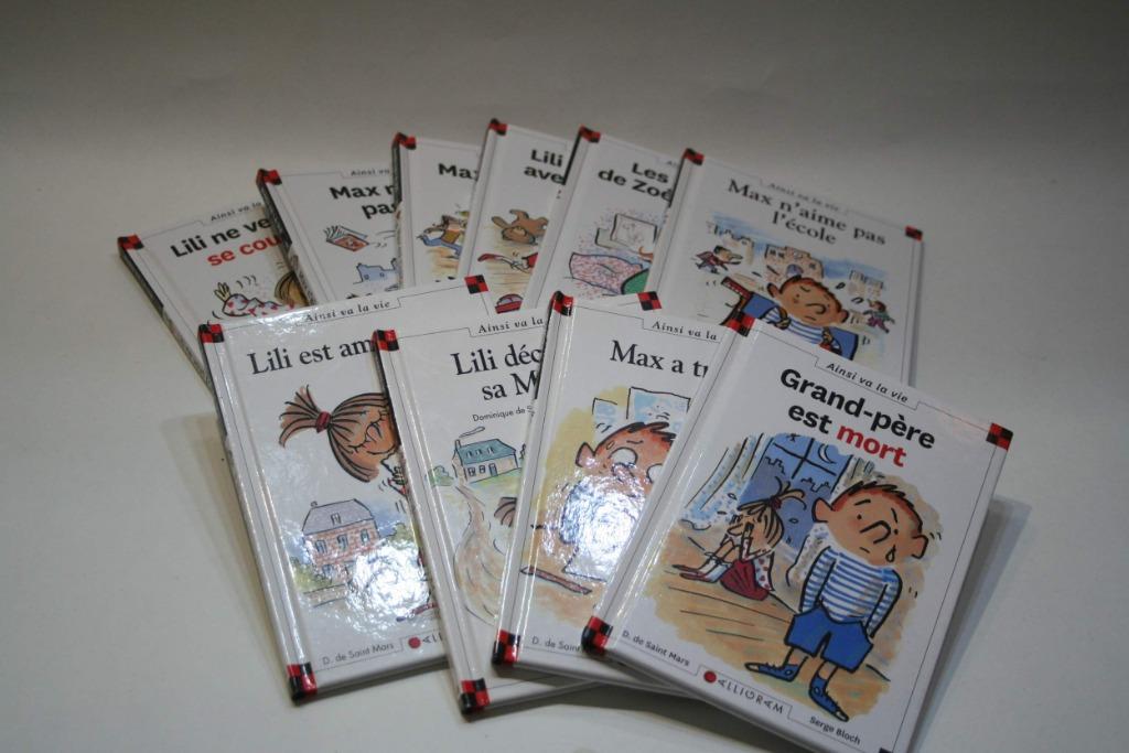 BD 10 livres Max & Lili 1,2,3,4,5,6,7,9,15,19, Enlèvement ou Envoi, Comme neuf, De saint Mars & Bloch, Fille