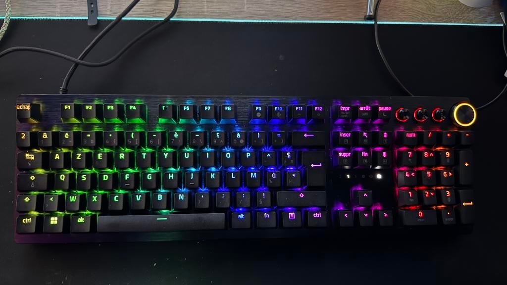 Razer Huntsman V3 Pro Toetsenbord! Met Numpad! AZERTY!, Computers en Software, Toetsenborden, Zo goed als nieuw, Azerty, Bedraad
