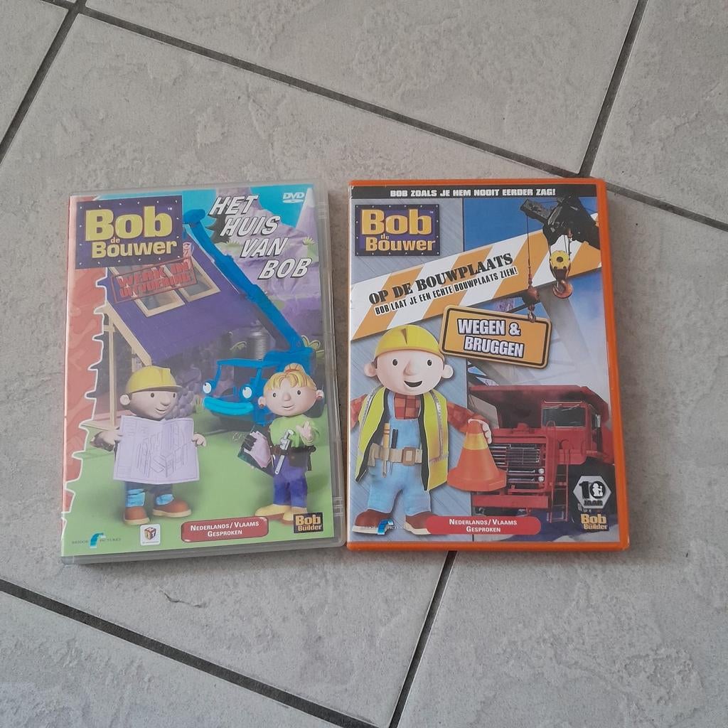 2 dvd's Bob de Bouwer, Cd's en Dvd's, Ophalen, Gebruikt