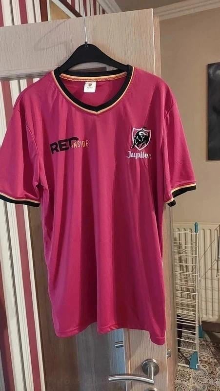 T-Shirt : Jupiler / Rode Duivels / Red Inside, Maat 52/54 (L), Verzenden, Zo goed als nieuw, Voetbal