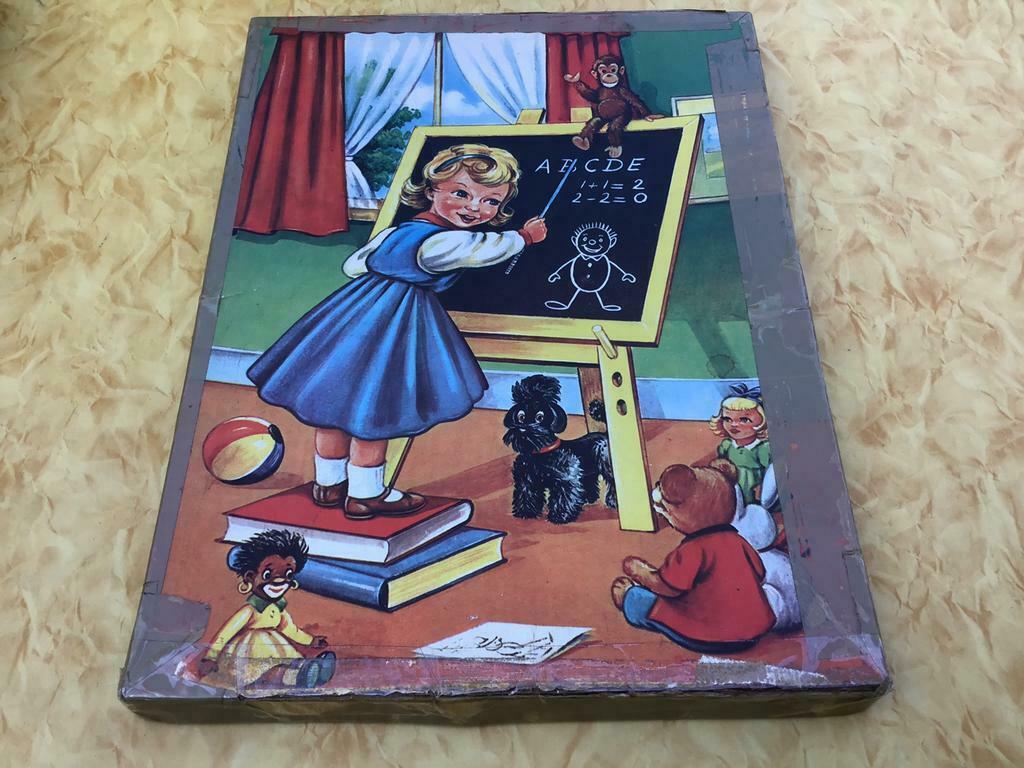 Puzzle vintage en bois, Meer dan 50 stukjes, Gebruikt, Van hout