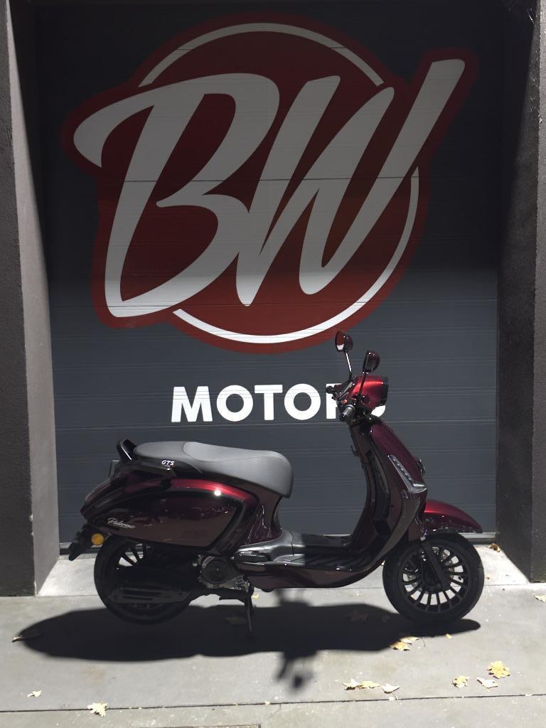 GTS Palermo Midnight Red @ BW Motors Mechelen, Fietsen en Brommers, Scooters | Overige merken, Nieuw, Klasse A (25 km/u), Benzine